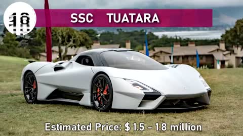 10 Most Expensive super Cars In The World for 2021