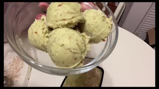 My Homemade avocado ice cream