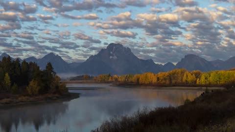 Grand Teton National Park Autumn Time-Lapse