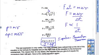 Impulse-Momentum Theorem Lesson