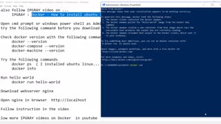 IPGraySpace: Docker - How to install webserver nginx in Docker Container in windows