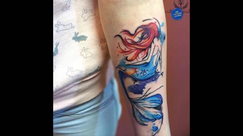 Unique and Pretty Designs Mermaid Tattoo For Women - Best Mermaid Tattoos Designs