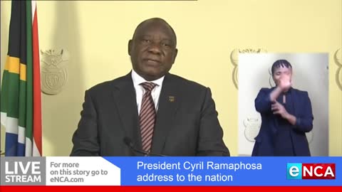 Cyril Ramaphosa lying about the lockdown in 2021