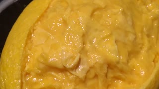 satisfying omurice cutting