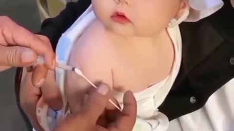 BABY VACCINATED VIRAL FUNNY VIDEO 😘😍