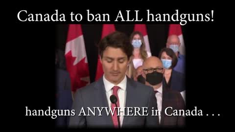 Canada introduces legislation to ban ALL handguns!