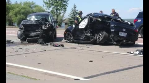 MPs of Wisconsin were involved in a car accident, causing one death and injury