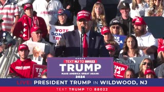 Trump Historic Rally in Wildwood, New Jersey - May 11, 2024