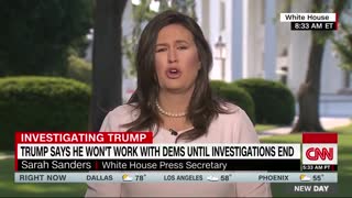 Sarah Sanders explains that you can't go down two tracks