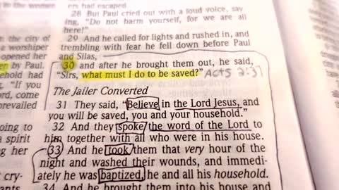 The Jailer in Acts 8:30-34