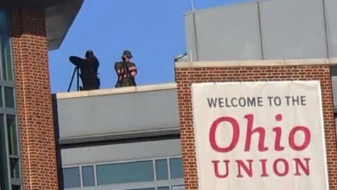 Snipers have been spotted on top of roofs at universities during pro-Palestine protests