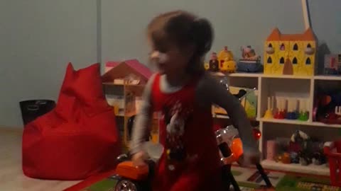 Dance like no one is watching! 3 year old rocking it out!