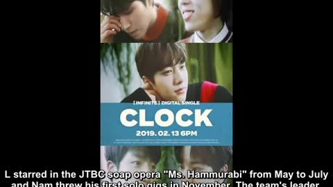 Reunited INFINITE to release new digital single 'CLOCK'