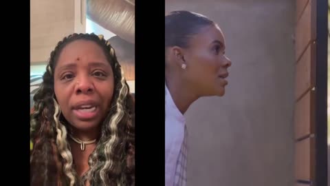 Black Lives Matter founder’s fake cried and said Candace Ownes harassed her 🙄🙄