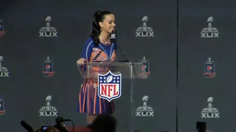 Katy Perry drops hints on Super Bowl halftime show