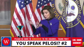 YOU SPEAK PELOSI? #2