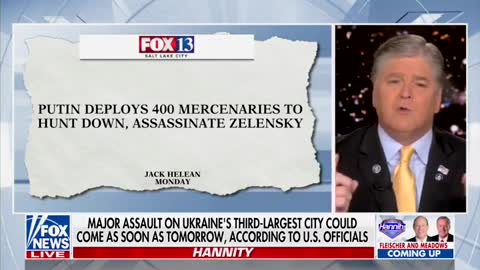 Sean Hannity: Maybe We Should Just...Assassinate Putin?