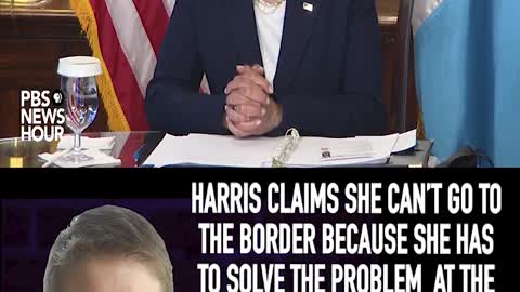 HARRIS SAYS SHE WON'T BE TRAVELING TO GUATEMALA UNTIL END OF JUNE!