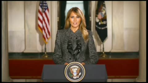 First Lady Melania Trump Farewell Message