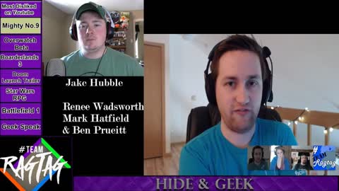 Hide & Geek - Youtube's Most Hated, Star Wars RPG, Overwatch Review and Other Stuff