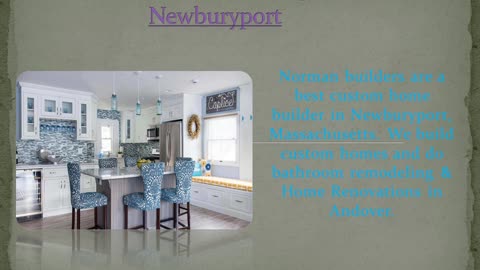 Custom Homes | Home Renovations & Bathroom Remodeling Newburyport