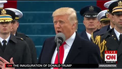 Trump's Inauguration "We are transferring power from DC back to the people"