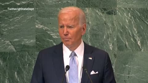 Biden: Russia 'Shamelessly Violated' UN Charter in Ukraine