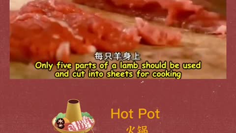 I'd like to introduce a Chinese food, hot pot