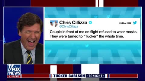 Tucker Carlson says he wants to hear from the couple who triggered CNN's Chris Cillizza