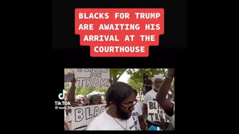 Blacks for Trump in DC Dropping Truth Bombs about "Indictment"...