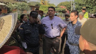 Habitantes de la vereda Palogordo en Girón, bloquearon la vía de acceso al centro penitenciario