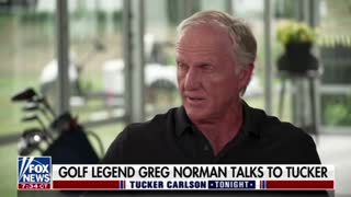 Greg Norman talks about Trump's connection to LIV Golf.