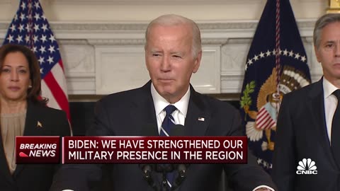 President Biden We stand with Israel