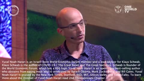 Yuval Noah Harari | "Right Now We Are the Gods of Human Earth."