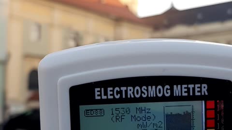 Piata Mica, Sibiu, radiatie radiofrecventa