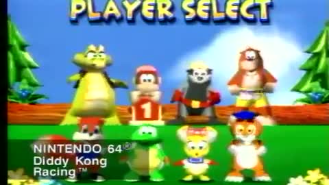 Diddy Kong Racing Promotional Trailer 1998