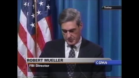 John Ashcroft & Robert Mueller Media Announcement Regarding the 9/11 Attacks (10-16-2001)
