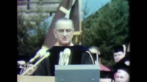 May 22, 1964 | LBJ Speech at University of Michigan