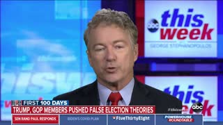 Rand Paul Clashes With ABC's Stephanopoulos