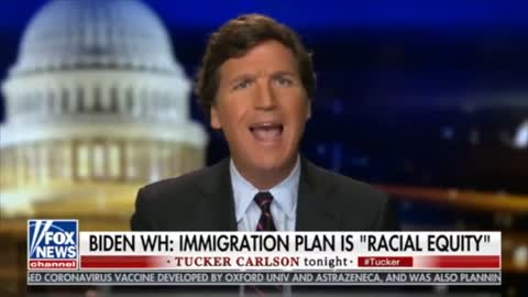 TUCKER CARLSON TEARS APART BIDEN IMMIGRATION PLAN LOGIC