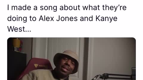 Bryson Gray wrote a song about Alex Jones and Kanye West.