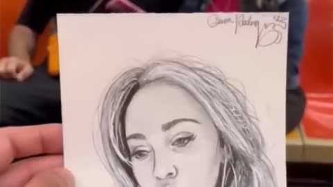 Drawing celebrities on the NYC subway and getting their reactions!