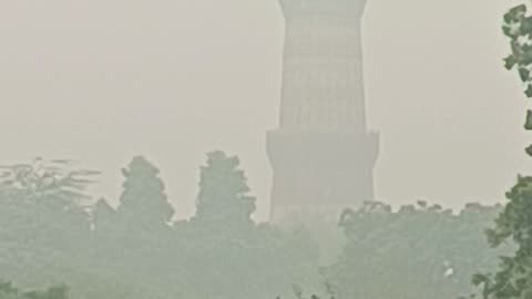 Qutub minar delhi 🥰 #qutubminar