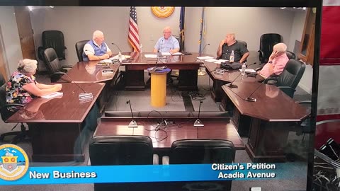 Hampton BOS discussion Acadia Ave petition