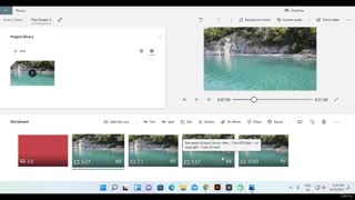 Windows 11 video editor Part 2