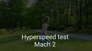 Mach speed effect