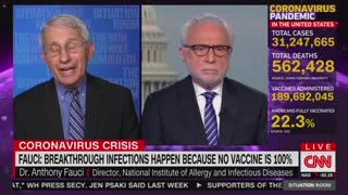 Fauci: No Vaccine Is 100 Percent Effective