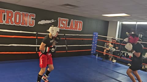 Joey sparring Carlos 2. 5/14/24