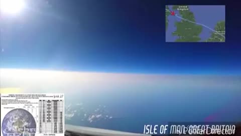 Flying over our flat plane earth