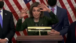 Someone needs to tell Nancy Pelosi that Hungary doesn't border Russia or Belarus